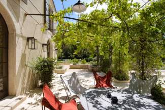 Location Mas Provençal · Les Jardins de Stella, Provence, terrasse